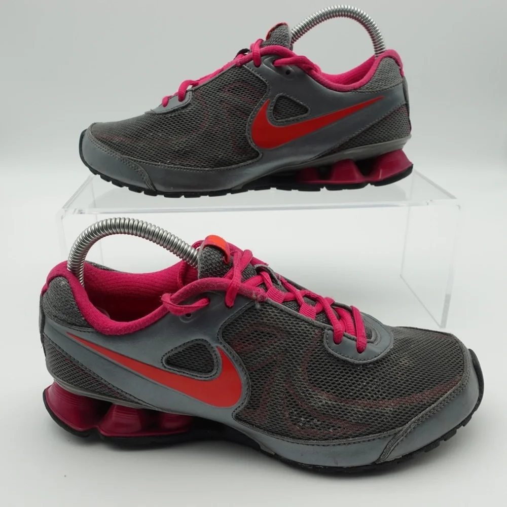 Nike Reax Run 7 Women Size 7.5 Shoes Pink Running Sneakers Mesh Training Lace Up